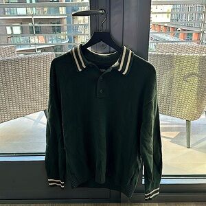 Abercrombie and Fitch Green Sweater